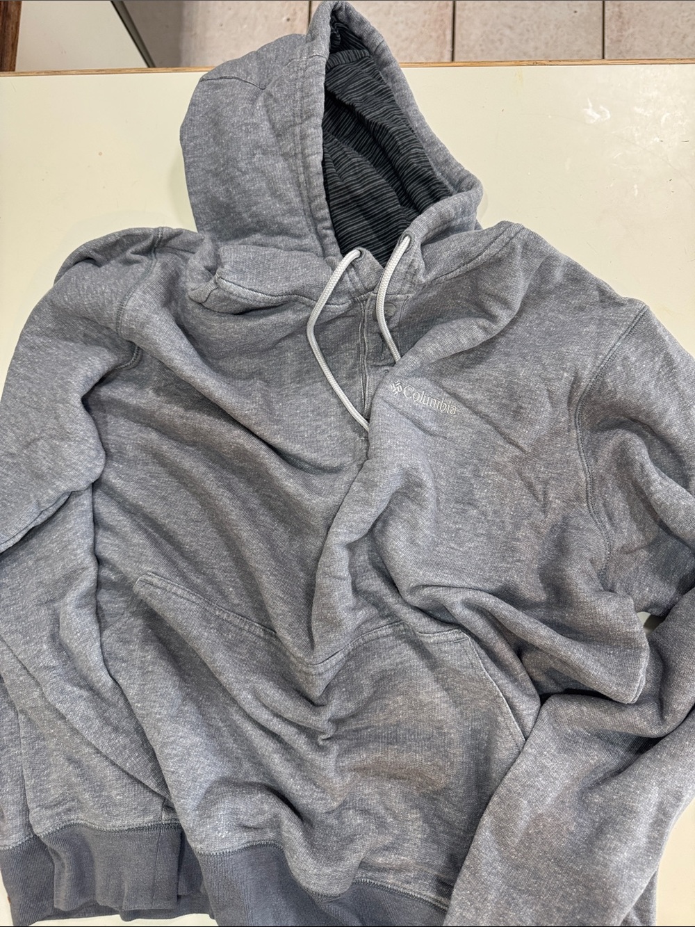 Columbia grey hoodie